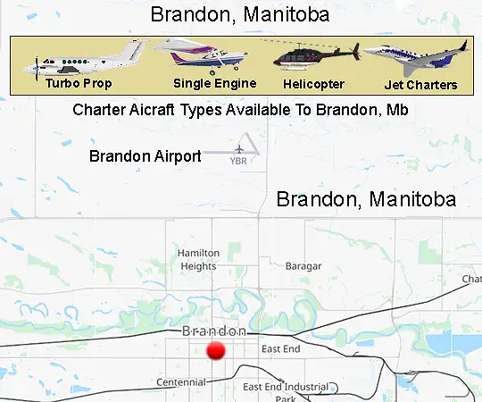 Charter Flights Brandon Airport Manitoba